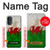 S2976 ウェールズサッカー Wales Football Soccer Red Dragon Flag Motorola Moto G52, G82 5G バックケース、フリップケース・カバー