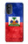 S3022 ハイチ旗 Haiti Flag Motorola Moto G52, G82 5G バックケース、フリップケース・カバー