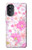 S3036 ピンクフラワーフローラ Pink Sweet Flower Flora Motorola Moto G52, G82 5G バックケース、フリップケース・カバー