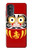 S3045 ダルマ人形 Japan Good Luck Daruma Doll Motorola Moto G52, G82 5G バックケース、フリップケース・カバー