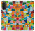 S3391 モザイクアートグラフィック Abstract Art Mosaic Tiles Graphic Motorola Moto G52, G82 5G バックケース、フリップケース・カバー