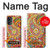 S3402 ペイズリー花柄 Floral Paisley Pattern Seamless Motorola Moto G52, G82 5G バックケース、フリップケース・カバー