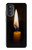 S3530 仏 Buddha Candle Burning Motorola Moto G52, G82 5G バックケース、フリップケース・カバー