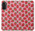 S3719 いちご柄 Strawberry Pattern Motorola Moto G52, G82 5G バックケース、フリップケース・カバー
