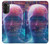S3800 デジタル人顔 Digital Human Face Motorola Moto G52, G82 5G バックケース、フリップケース・カバー
