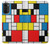 S3814 ピエトモンドリアン線画作曲 Piet Mondrian Line Art Composition Motorola Moto G52, G82 5G バックケース、フリップケース・カバー