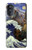S3851 アートの世界 ヴァンゴッホ 北斎 ダヴィンチ World of Art Van Gogh Hokusai Da Vinci Motorola Moto G52, G82 5G バックケース、フリップケース・カバー