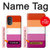 S3887 レズビアンプライドフラッグ Lesbian Pride Flag Motorola Moto G52, G82 5G バックケース、フリップケース・カバー