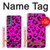 S1850 ピンクのヒョウ柄 Pink Leopard Pattern Motorola Moto G62 5G バックケース、フリップケース・カバー