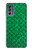 S2704 グリーンフィッシュスケールパターングラフィック Green Fish Scale Pattern Graphic Motorola Moto G62 5G バックケース、フリップケース・カバー