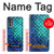 S3047 緑人魚のスケール Green Mermaid Fish Scale Motorola Moto G62 5G バックケース、フリップケース・カバー
