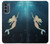 S3250 マーメイド Mermaid Undersea Motorola Moto G62 5G バックケース、フリップケース・カバー