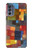 S3341 パウル・クレー Paul Klee Raumarchitekturen Motorola Moto G62 5G バックケース、フリップケース・カバー