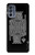 S3520 ブラックキングスペード Black King Spade Motorola Moto G62 5G バックケース、フリップケース・カバー