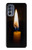 S3530 仏 Buddha Candle Burning Motorola Moto G62 5G バックケース、フリップケース・カバー