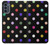 S3532 カラフルな水玉 Colorful Polka Dot Motorola Moto G62 5G バックケース、フリップケース・カバー