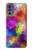 S3677 カラフルなレンガのモザイク Colorful Brick Mosaics Motorola Moto G62 5G バックケース、フリップケース・カバー