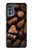 S3840 ダークチョコレートミルク チョコレート Dark Chocolate Milk Chocolate Lovers Motorola Moto G62 5G バックケース、フリップケース・カバー