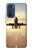 S3837 飛行機離陸日の出 Airplane Take off Sunrise Motorola Edge 30 バックケース、フリップケース・カバー