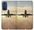 S3837 飛行機離陸日の出 Airplane Take off Sunrise Motorola Edge 30 バックケース、フリップケース・カバー