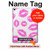 S2214 ピンクの唇のキス Pink Lips Kisses iPad 10.9 (2025,2022) タブレットケース
