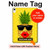 S2443 楽しい パイナップルサングラス 接吻 Funny Pineapple Sunglasses Kiss iPad 10.9 (2025,2022) タブレットケース
