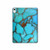 S2685 アクアターコイズ宝石グラフィックプリント Aqua Turquoise Gemstone Graphic Printed iPad 10.9 (2025,2022) タブレットケース
