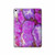 S2907 パープルターコイズ宝石グラフィックプリント Purple Turquoise Stone iPad 10.9 (2025,2022) タブレットケース