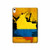 S2996 コロンビアサッカー Colombia Football Soccer Map Flag iPad 10.9 (2025,2022) タブレットケース