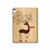 S3081 トナカイ Wooden Raindeer Graphic Printed iPad 10.9 (2025,2022) タブレットケース