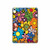 S3281 カラフルなヒッピーの花のパターン Colorful Hippie Flowers Pattern iPad 10.9 (2022) タブレットケース