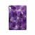 S3713 パープルクォーツアメジストグラフィックプリント Purple Quartz Amethyst Graphic Printed iPad 10.9 (2025,2022) タブレットケース