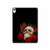 S3753 ダークゴシックゴススカルローズ Dark Gothic Goth Skull Roses iPad 10.9 (2025,2022) タブレットケース