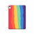 S3799 かわいい縦水彩レインボー Cute Vertical Watercolor Rainbow iPad 10.9 (2022) タブレットケース