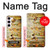 S0272 ウォールアート エジプト壁画 Egypt Wall Art Samsung Galaxy S23 バックケース、フリップケース・カバー