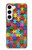 S0816 パズル Puzzle Samsung Galaxy S23 バックケース、フリップケース・カバー