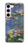S0997 クロード・モネ 睡蓮 Claude Monet Water Lilies Samsung Galaxy S23 バックケース、フリップケース・カバー