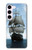 S1096 海で帆船 Sailing Ship in an Ocean Samsung Galaxy S23 バックケース、フリップケース・カバー