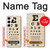 S2502 目の検査図ポスター Eye Exam Chart Decorative Decoupage Poster Samsung Galaxy S23 バックケース、フリップケース・カバー