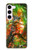 S2694 アンモナイト化石 Ammonite Fossil Samsung Galaxy S23 バックケース、フリップケース・カバー