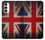S2894 ヴィンテージイギリス旗 Vintage British Flag Samsung Galaxy S23 バックケース、フリップケース・カバー
