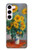 S2937 クロード・モネ ひまわり Claude Monet Bouquet of Sunflowers Samsung Galaxy S23 バックケース、フリップケース・カバー