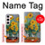 S2937 クロード・モネ ひまわり Claude Monet Bouquet of Sunflowers Samsung Galaxy S23 バックケース、フリップケース・カバー