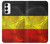 S2965 ベルギーサッカー Belgium Football Soccer Flag Samsung Galaxy S23 バックケース、フリップケース・カバー