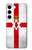 S2972 北アイルランドサッカー Northern Ireland Football Soccer Flag Samsung Galaxy S23 バックケース、フリップケース・カバー
