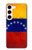 S2974 ベネズエラサッカー Venezuela Football Soccer Map Flag Samsung Galaxy S23 バックケース、フリップケース・カバー