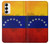 S2974 ベネズエラサッカー Venezuela Football Soccer Map Flag Samsung Galaxy S23 バックケース、フリップケース・カバー
