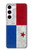 S2978 パナマサッカー Panama Football Soccer Flag Samsung Galaxy S23 バックケース、フリップケース・カバー