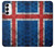 S3000 アイスランドサッカー Iceland Football Soccer Flag Samsung Galaxy S23 バックケース、フリップケース・カバー
