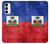 S3022 ハイチ旗 Haiti Flag Samsung Galaxy S23 バックケース、フリップケース・カバー